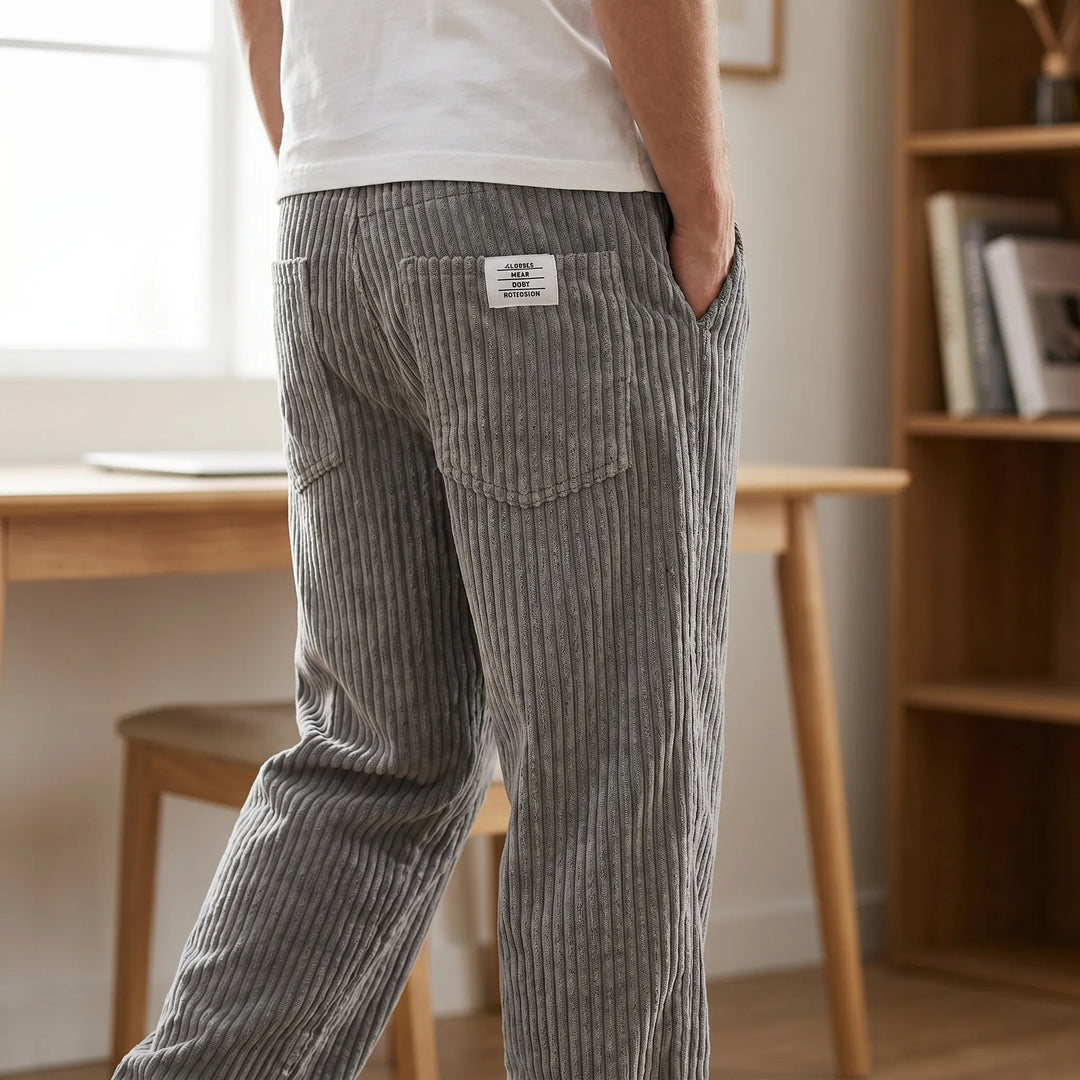 Erdem - Pantaloni cu Croială Largă și Textură de Velur
