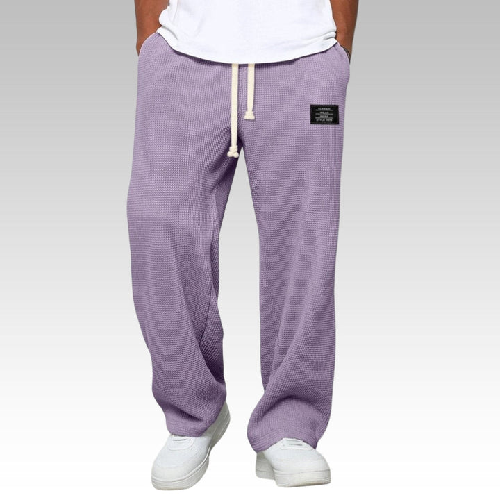 Androw - Pantaloni Confortabili Cu Croi Larg