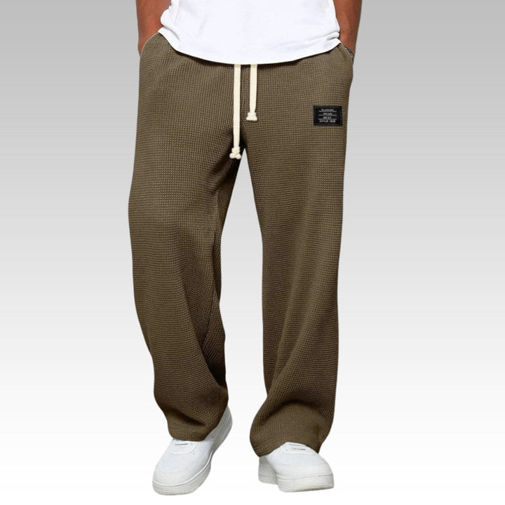 Androw - Pantaloni Confortabili Cu Croi Larg