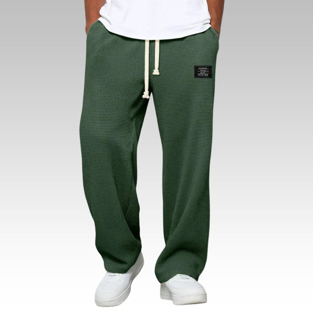 Androw - Pantaloni Confortabili Cu Croi Larg
