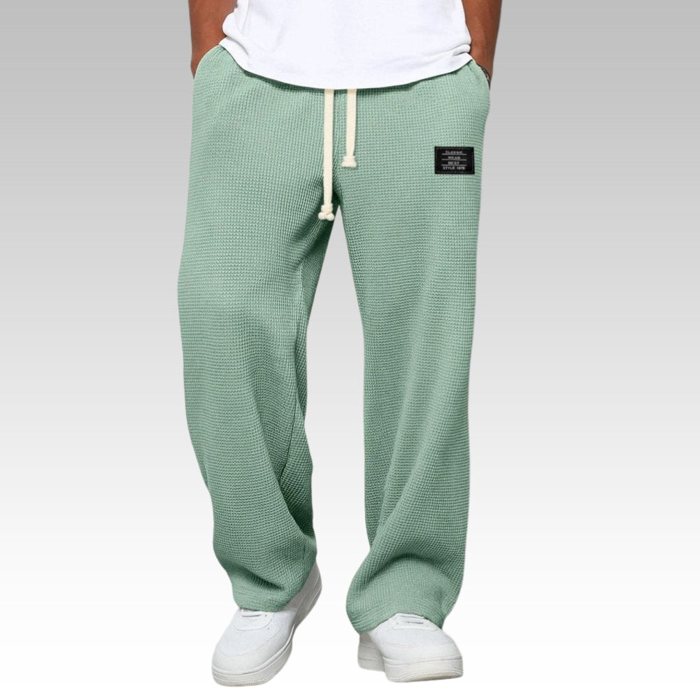 Androw - Pantaloni Confortabili Cu Croi Larg