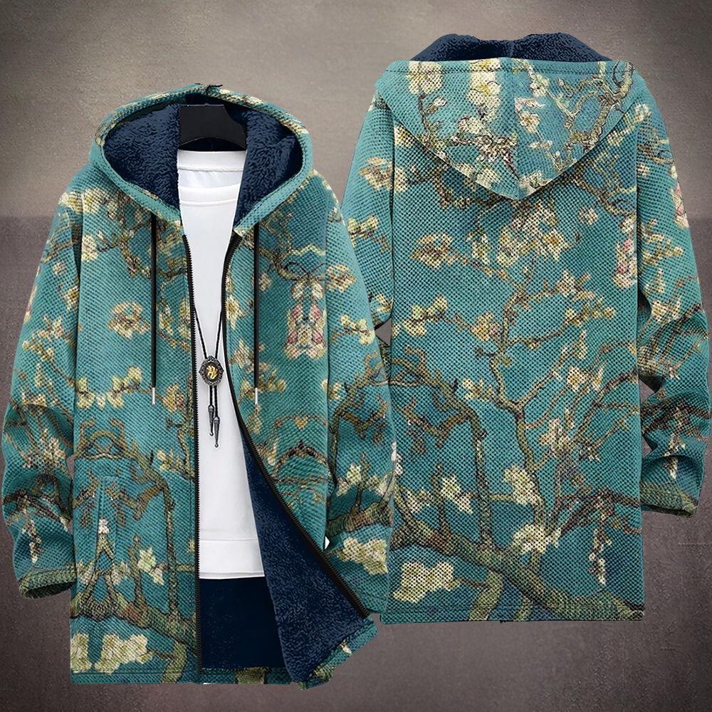 Celine -  Cardigan luxos, Inspirat artistic, cu închidere cu Fermoar