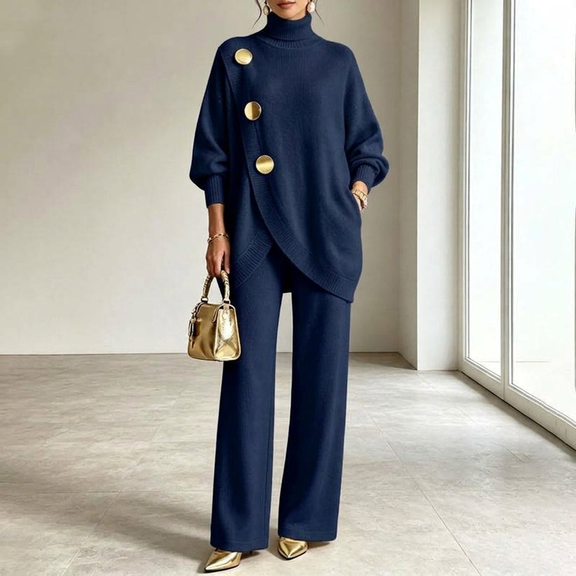 Niyana – Set Elegant Din Două Piese, Tricotat