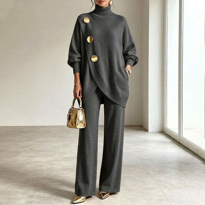 Niyana – Set Elegant Din Două Piese, Tricotat