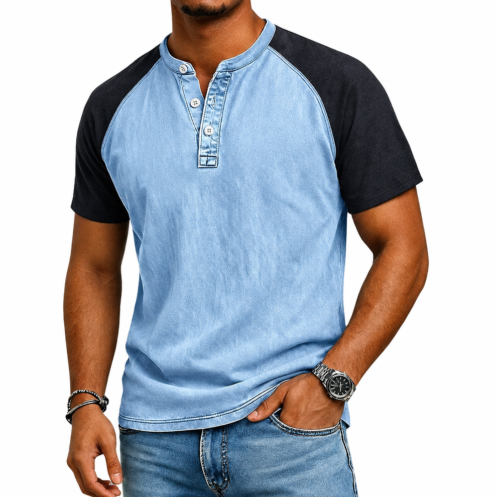 Roeland - Tricou Vintage în Două Nuanțe