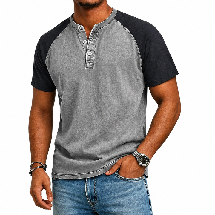 Roeland - Tricou Vintage în Două Nuanțe