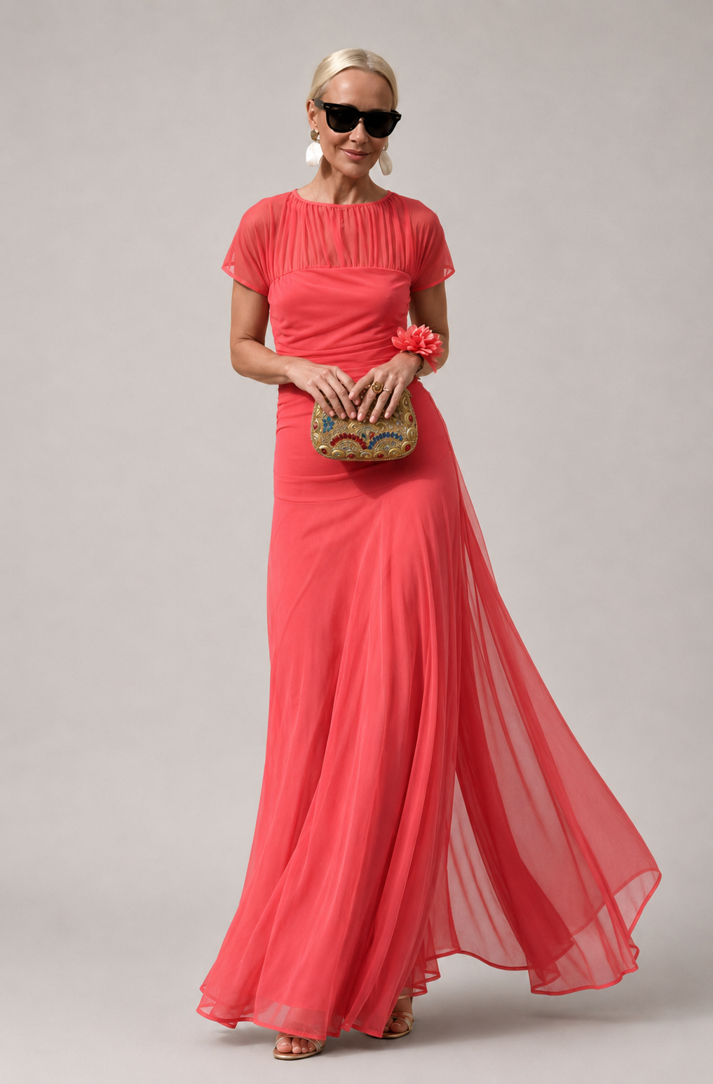 Lesliy – Rochie Elegantă Din șifon