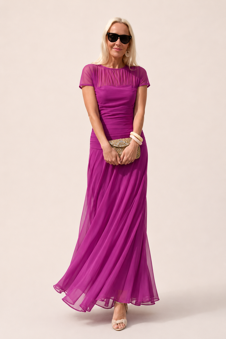 Lesliy – Rochie Elegantă Din șifon