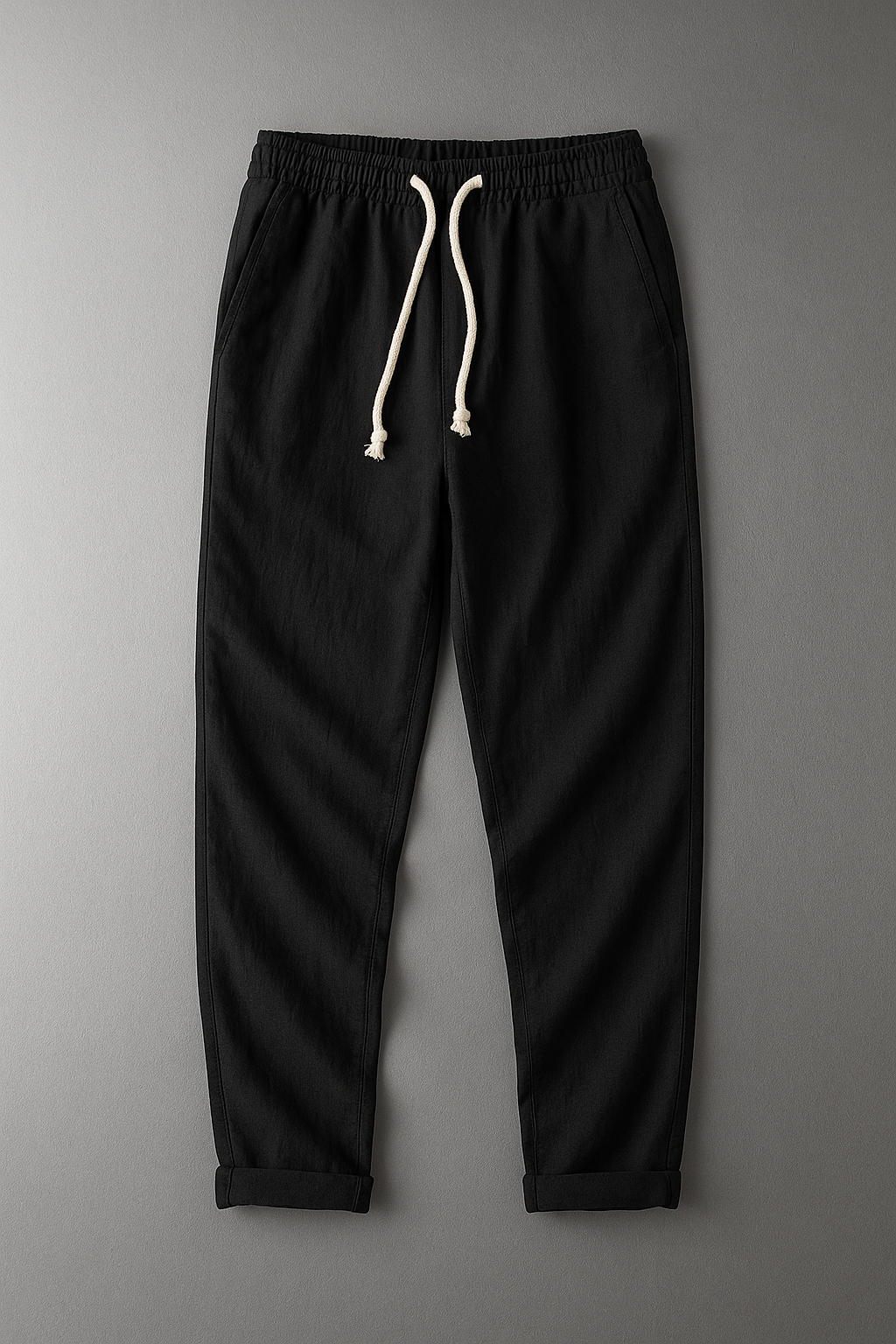 Preston - Pantaloni Eleganți Din In