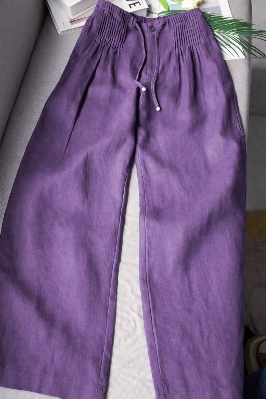 Kuupik - Pantaloni Largi Din In