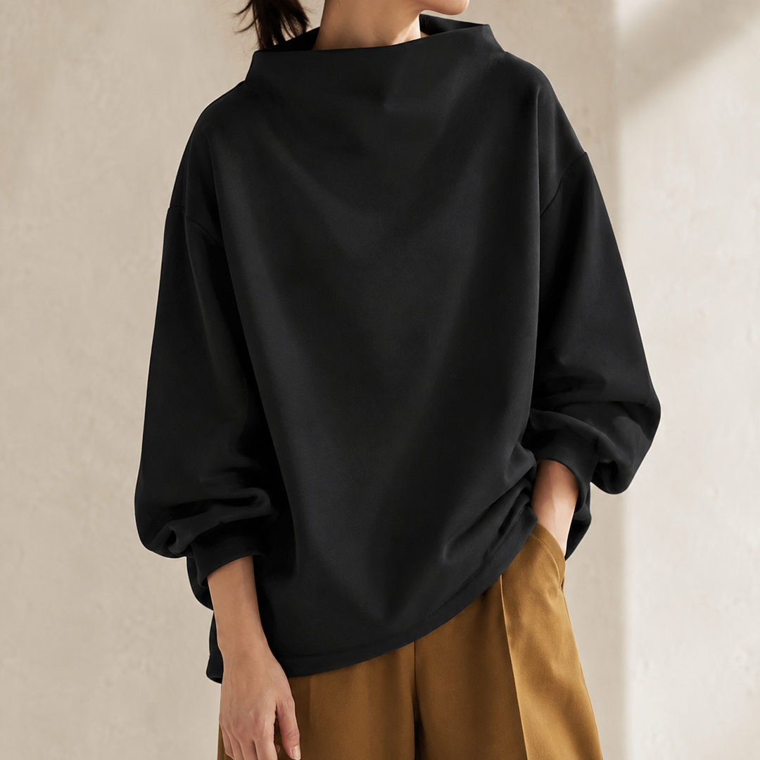 Klita - Bluză Oversized Cu Mâneci Lungi