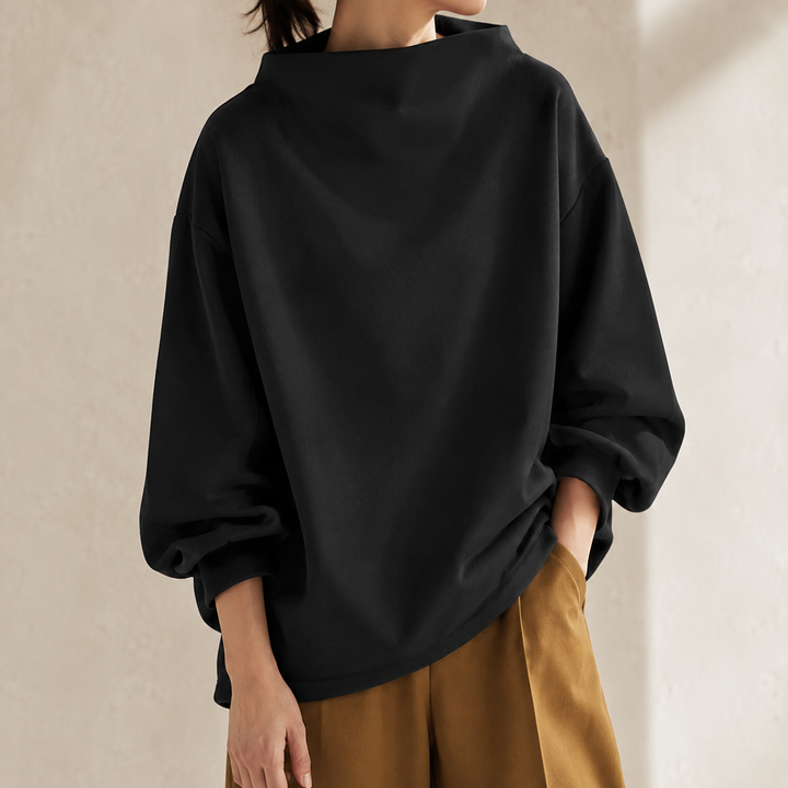 Klita - Bluză Oversized Cu Mâneci Lungi