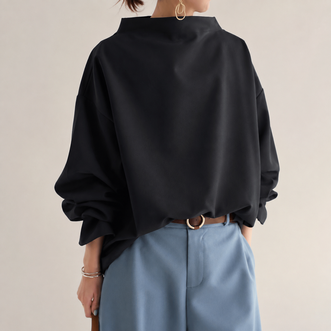 Klita - Bluză Oversized Cu Mâneci Lungi