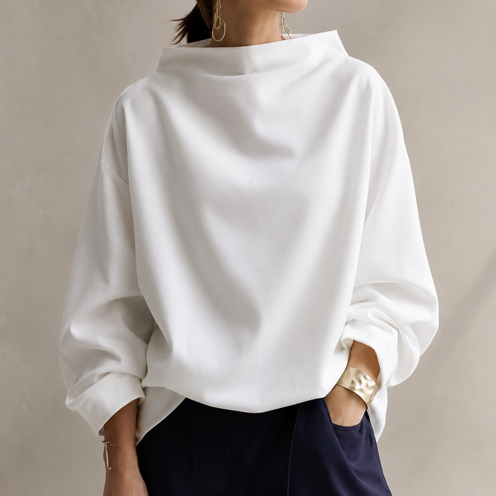 Klita - Bluză Oversized Cu Mâneci Lungi