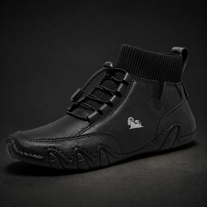 Tuncer - Adidași Din Piele cu șireturi