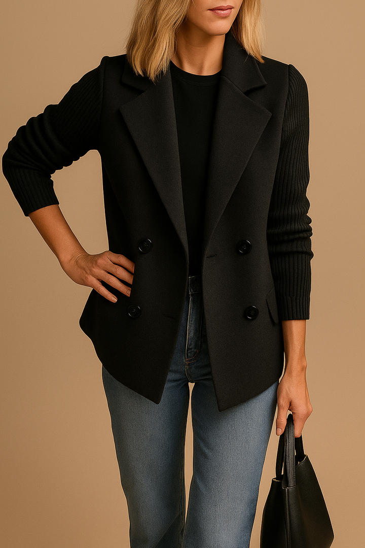 Almante - Blazer în Stil Pulover