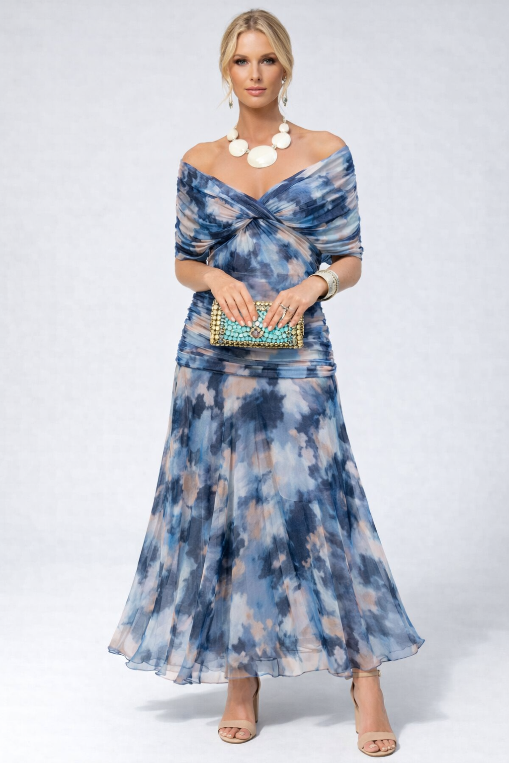 Manich - Rochie Midi Fluidă