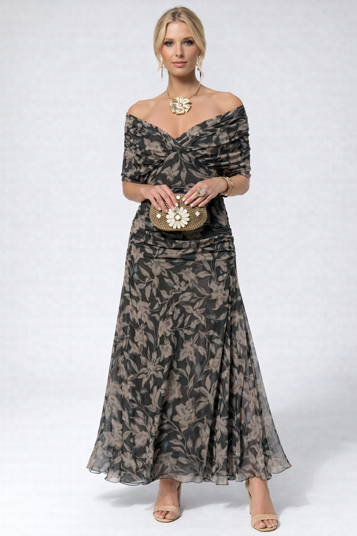 Manich - Rochie Midi Fluidă