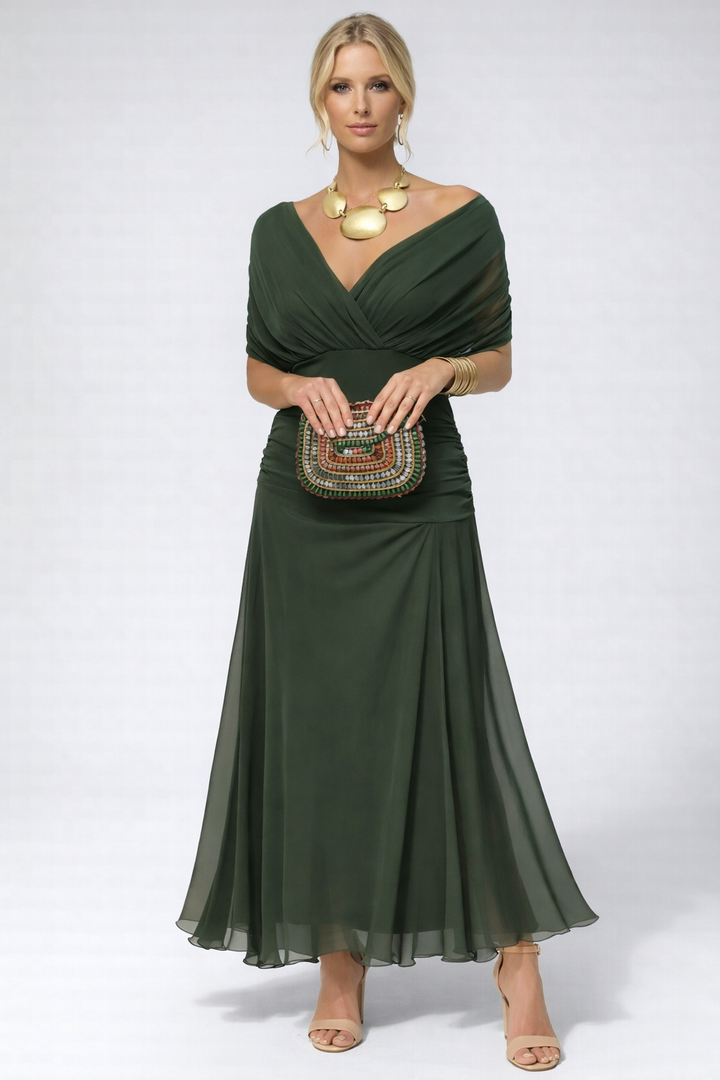 Manich - Rochie Midi Fluidă