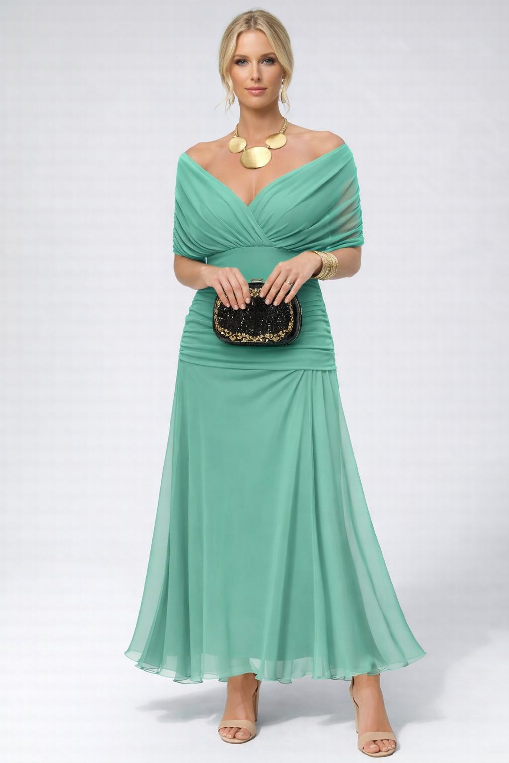 Manich - Rochie Midi Fluidă