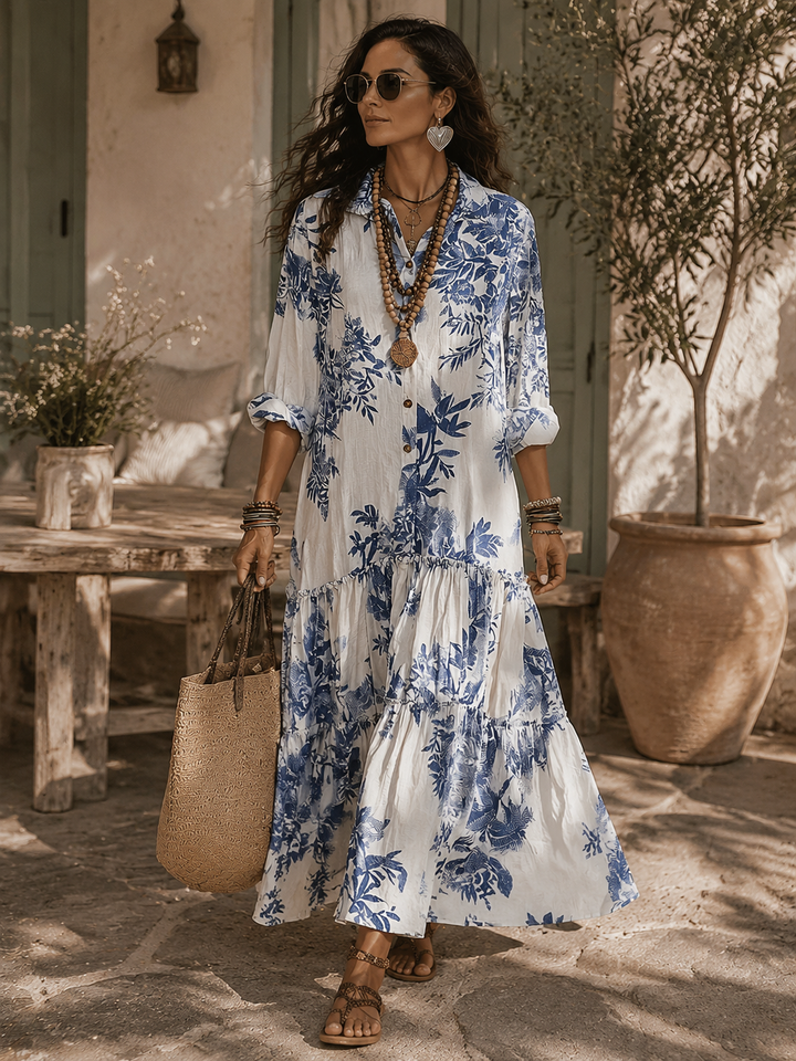 Shiza – Rochie Care Acoperă Abdomenul, Cu Nasturi