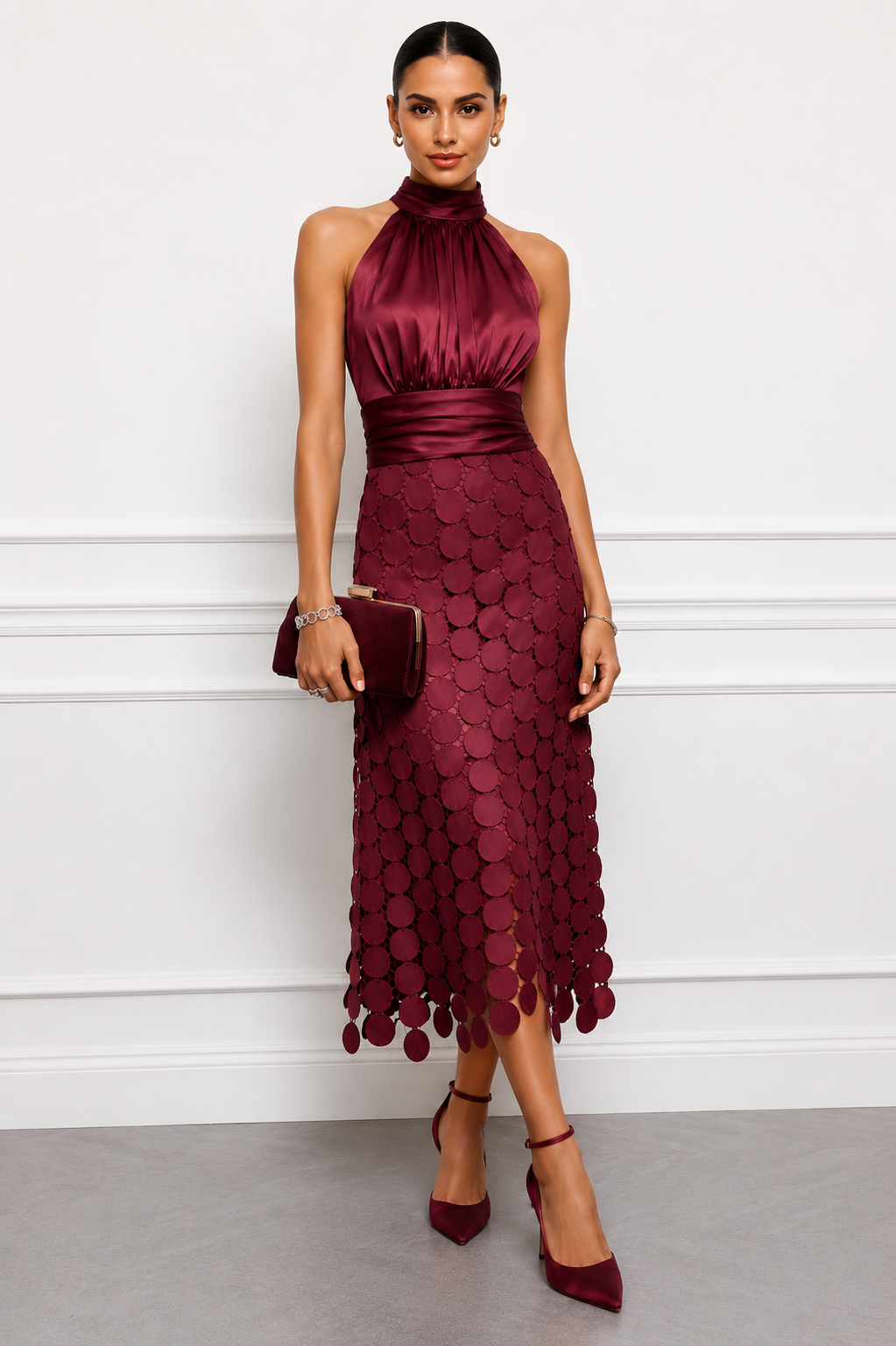Rinldo – Rochie de Ceremonie Elegantă Modelul Middi