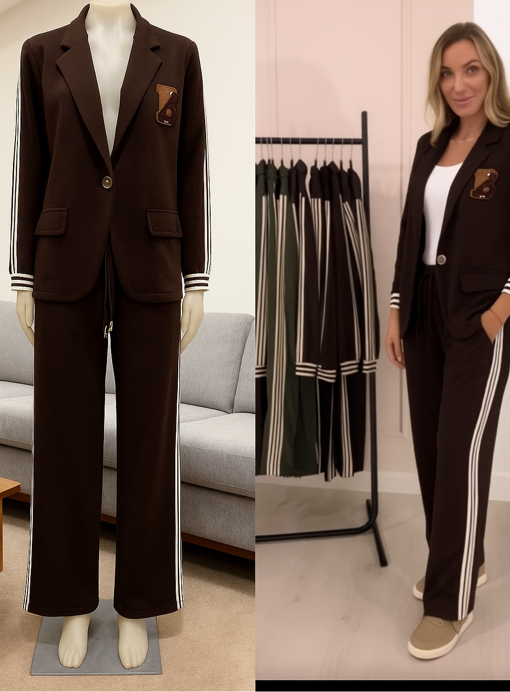 Alynza - Set Sacou Si Pantaloni