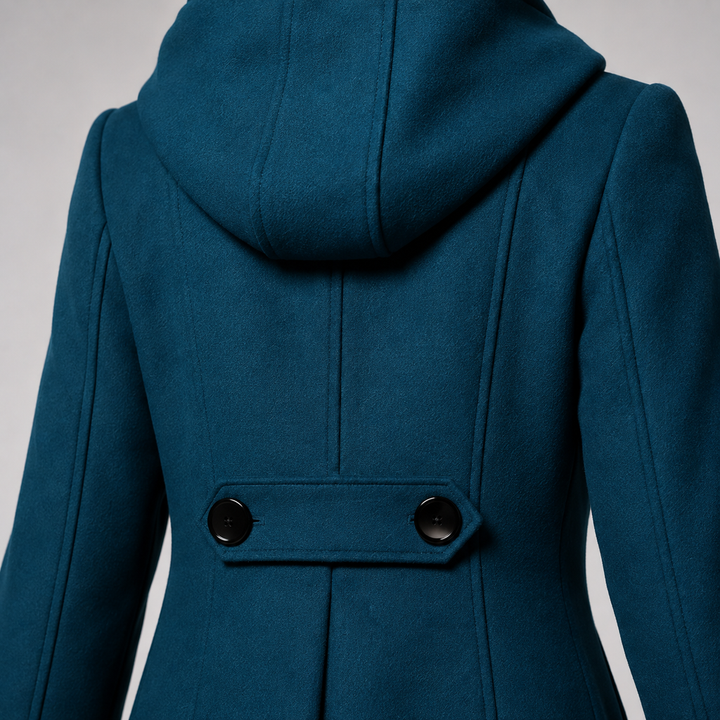 Khadidja - Double Breasted Hooded Coat