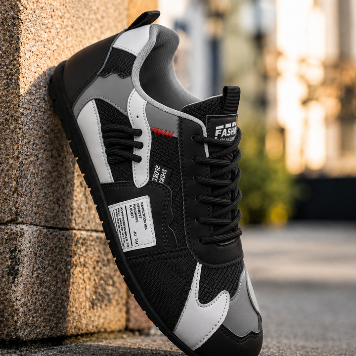 Reinders - Adidași cu șireturi în Stil Patchwork