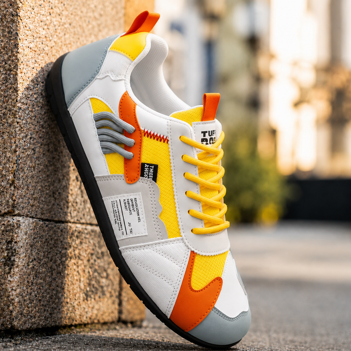 Reinders - Adidași cu șireturi în Stil Patchwork