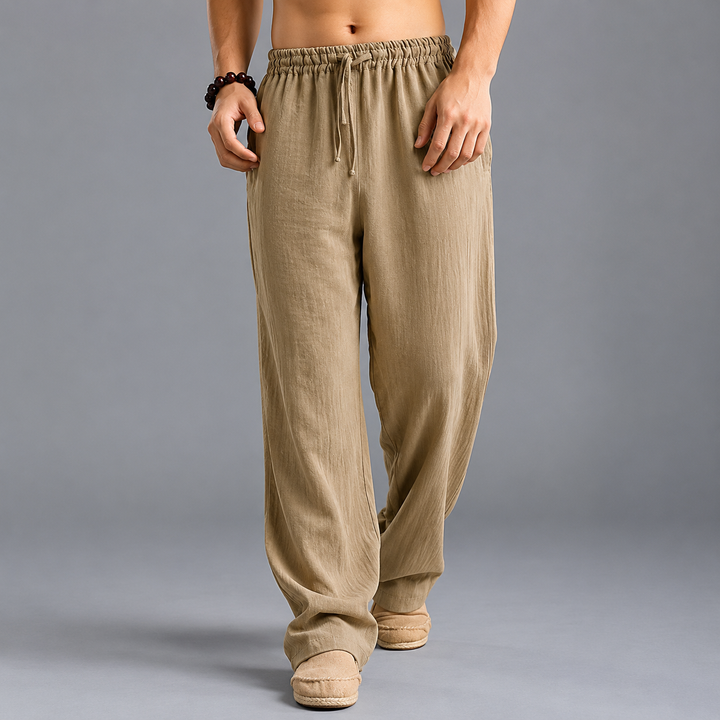 Jooa - Pantaloni Sport Largi Din in Cu Cordon De Strângere Din Material Respirabil