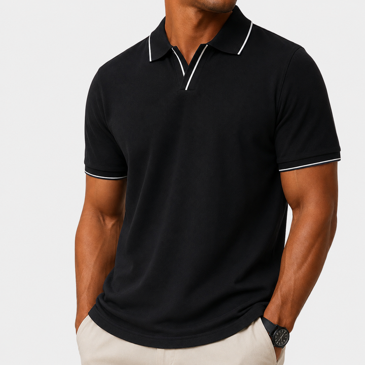 Ruan - Tricou Polo Cu Mâneci Scurte