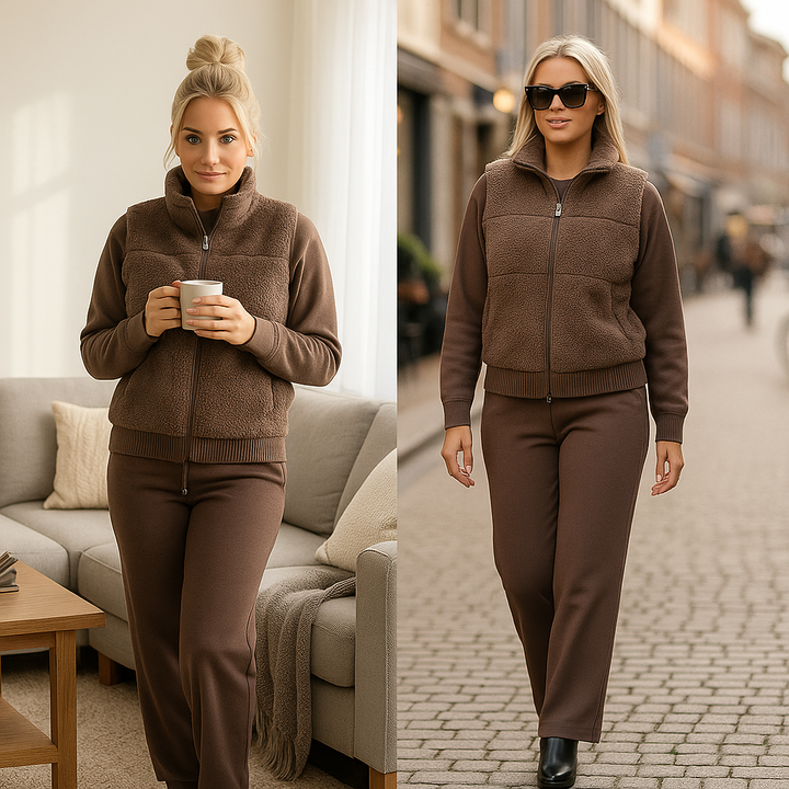 Nymeria - Costum Din 3 Piese Cald și Confortabil