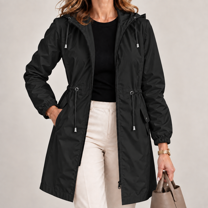 Jenevy - Lightweight Waterproof Jacket With Hoodie