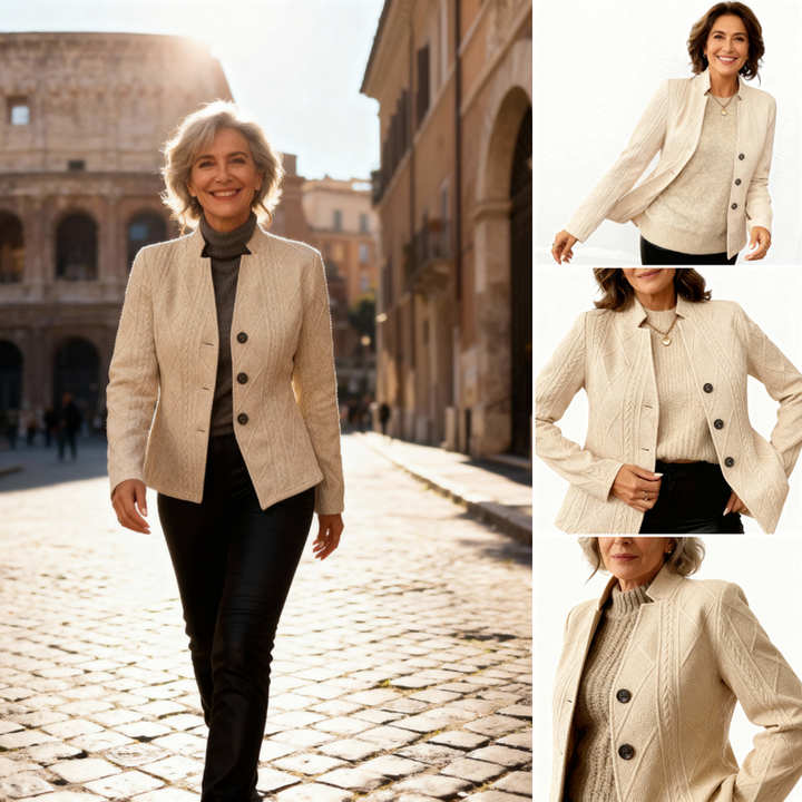 Berenice - Jachetă Blazer Cu Nasturi