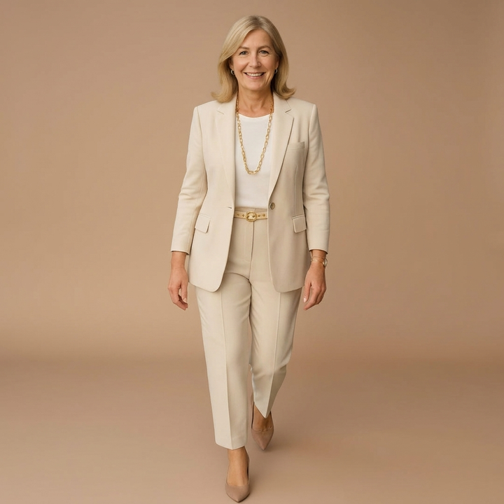 Laurena - Set Elegant De Vară Din Două Piese