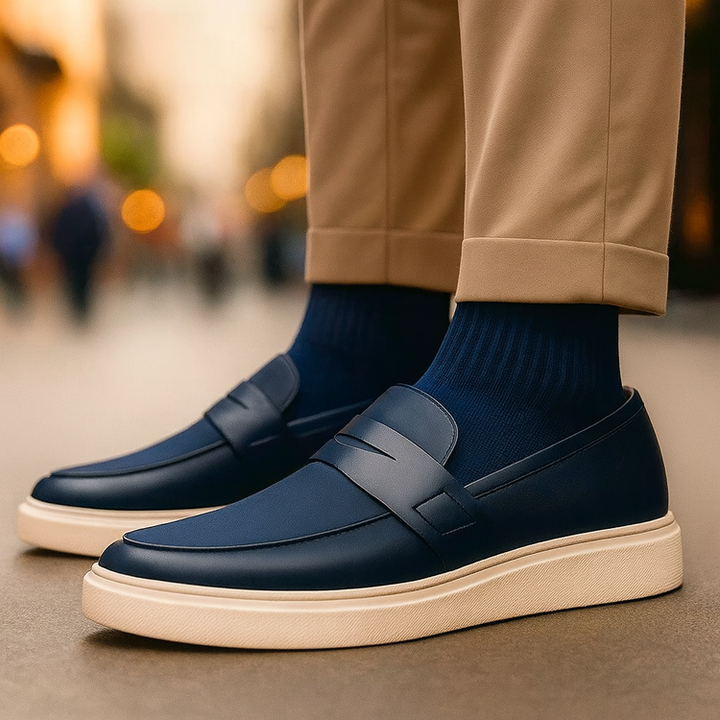 Zidan - Mocasin Confortabil Din Piele