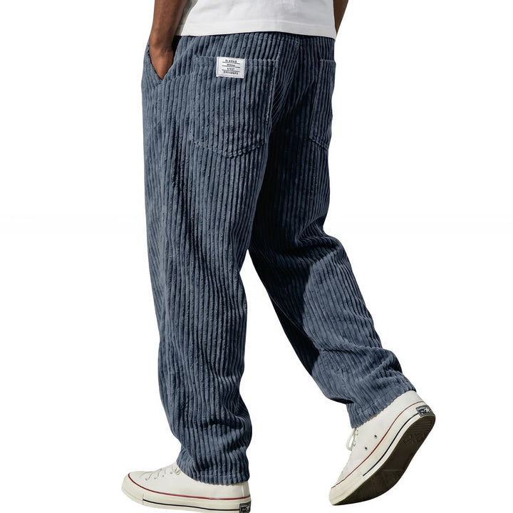 Erdem - Pantaloni cu Croială Largă și Textură de Velur