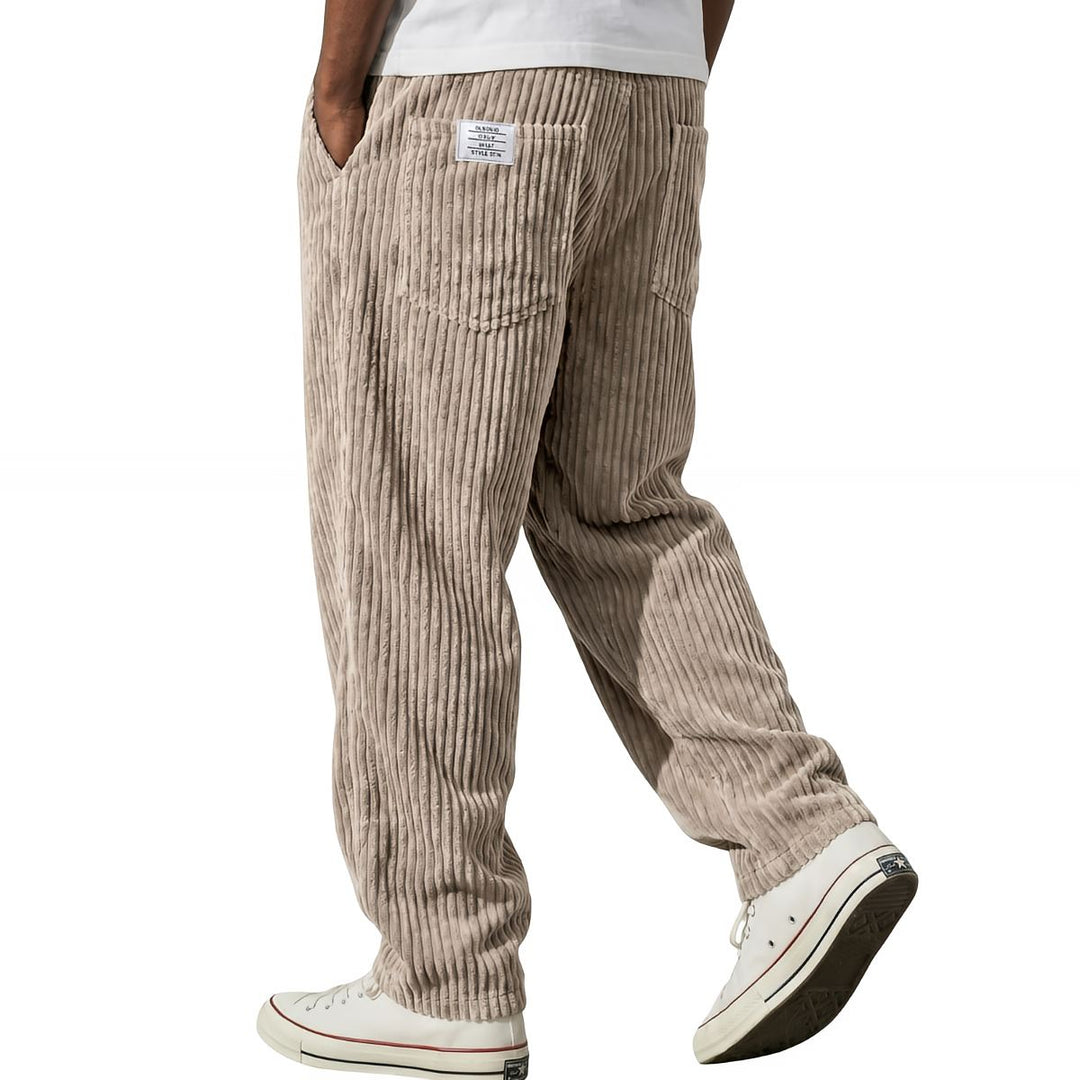 Erdem - Pantaloni cu Croială Largă și Textură de Velur