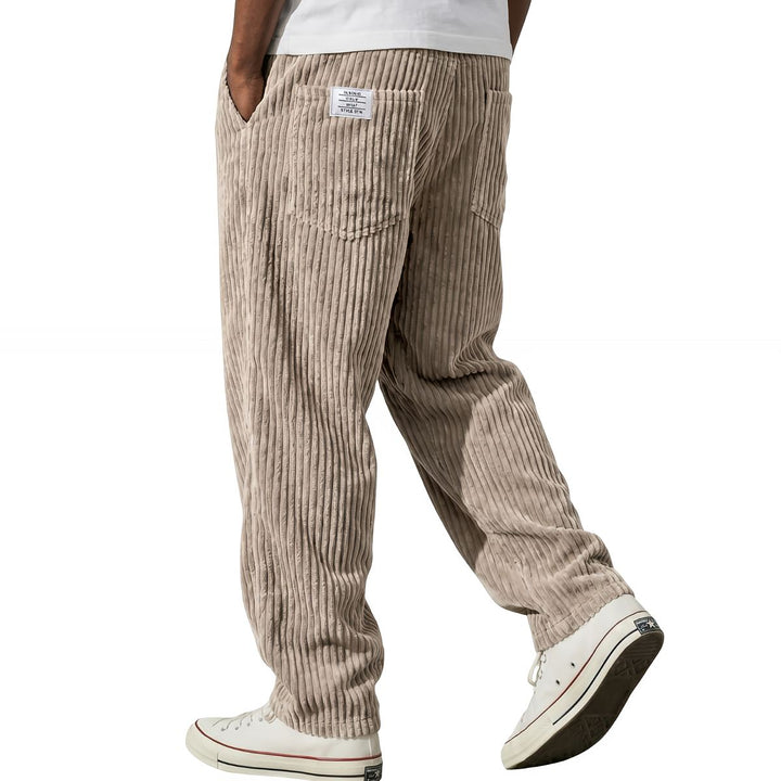 Erdem - Pantaloni cu Croială Largă și Textură de Velur