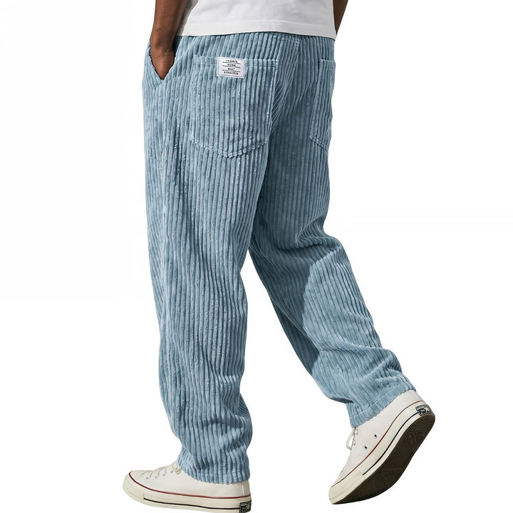 Erdem - Pantaloni cu Croială Largă și Textură de Velur