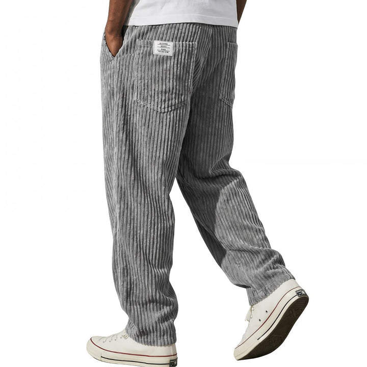 Erdem - Pantaloni cu Croială Largă și Textură de Velur
