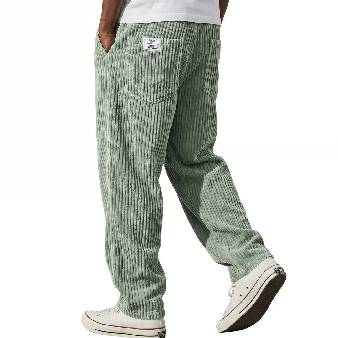 Erdem - Pantaloni cu Croială Largă și Textură de Velur