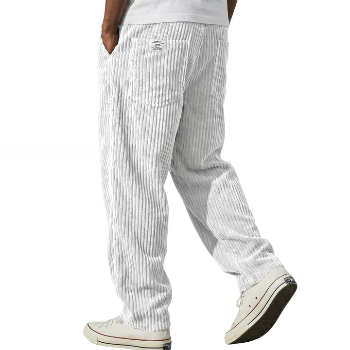 Erdem - Pantaloni cu Croială Largă și Textură de Velur