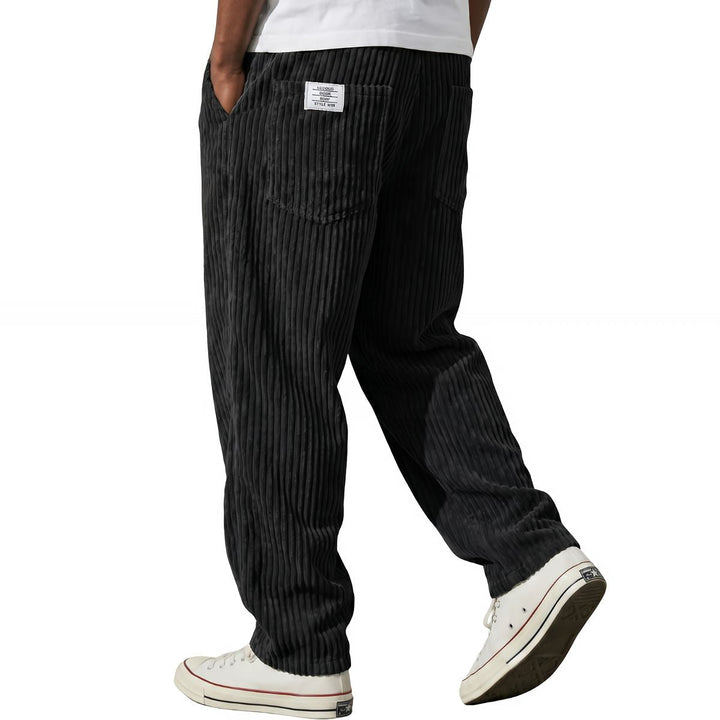 Erdem - Pantaloni cu Croială Largă și Textură de Velur