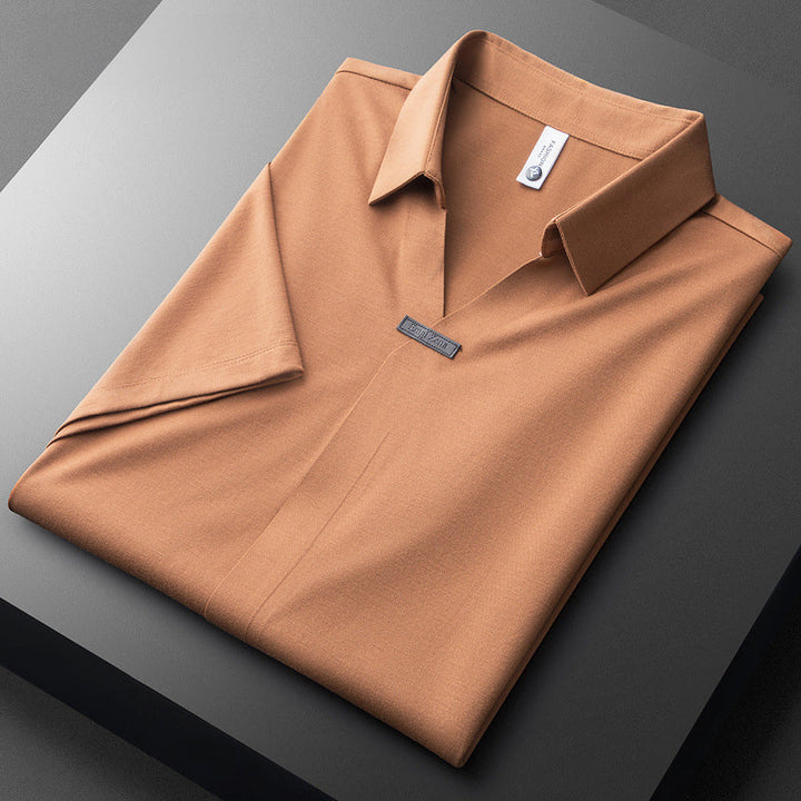 Milton - Tricou Polo Din Mătase Respirabilă