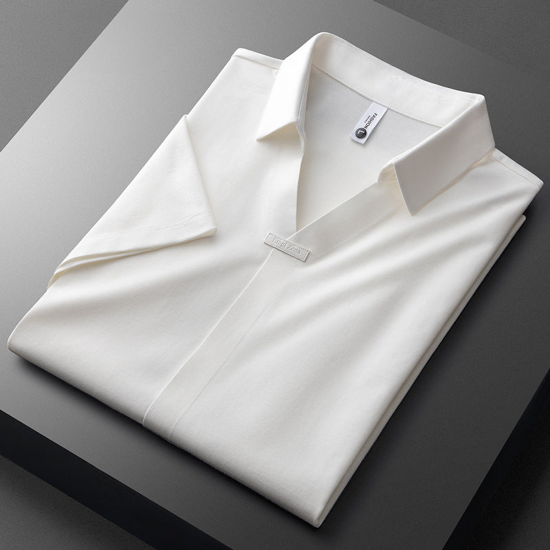 Milton - Tricou Polo Din Mătase Respirabilă
