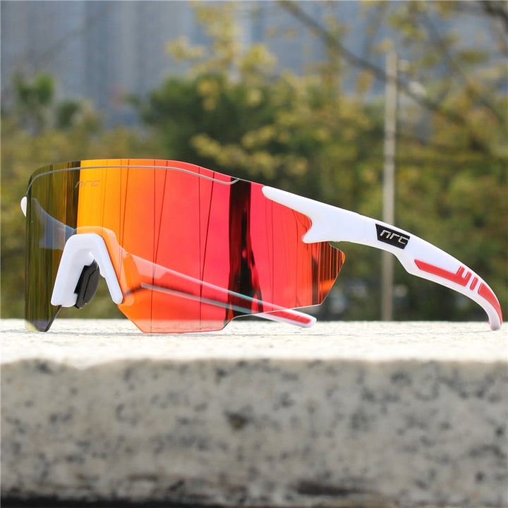 FlashLens -  Ochelari De Soare Cu Vizieră Si Lentilă Protectoare