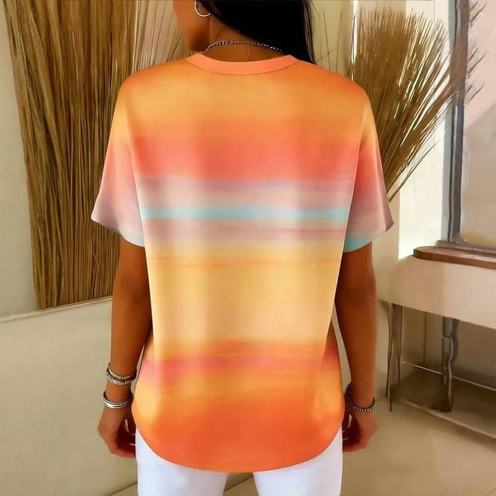 Horacio - Tricou Casual cu Efect de Gradient