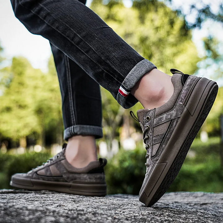 Deller - Adidași Casual Din Piele